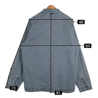 LFYT エルエフワイティー 20AW ウォッシュドデニム コーチジャケット インディゴ ラファイエット LA201003 Size XXL 福生店