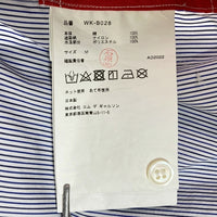 JUNYA WATANABE MAN ジュンヤワタナベマン WK-B028 AD2022 Roy Lichetenstein ロイ・リキテンスタイン パッチワーク コミック調 半袖シャツ ブルー sizeM 瑞穂店
