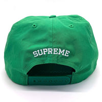 SUPREME シュプリーム KAWS カウズ 21SS Chalk Logo 5-Panel Cap チョークロゴ 5パネルキャップ スナップバックキャップ グリーン USA製 福生店