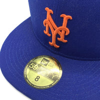 AWAKE NY アウェイク New Era ニューエラ 59FIFTY ニューヨーク・ニックス ベースボールキャップ 2000サブウェイシリーズワッペン ブルー Size 8 (63.5cm) 福生店