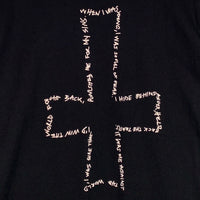 WASTED PARIS ウェイステッドパリス 23FW Tシャツ 墓地 クロス フォトプリント ブラック Size XL 福生店