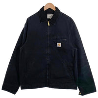 Carhartt WIP カーハートワークインプログレス DETROIT JACKET デトロイトジャケット ダック地 裏地なし ブラック I034819.00E Size XL 福生店