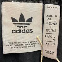 adidas アディダス JC8218 プレミアム トラックパンツ レザー ブラック sizeXL 瑞穂店