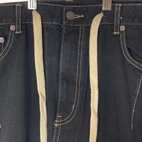 glamb グラム ブラックデニムパンツ サルエル ブラック ストレッチ GB16SP/P15 ブラック Size 3 瑞穂店