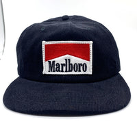 Marlboro マルボロ コーデュロイ スナップバック キャップ ブラック 福生店