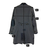 JUNYA WATANABE COMME des GARCONS MAN ジュンヤワタナベ コムデギャルソンマン WL-C001 AD2013 パッチワーク 3つボタン コート ブラック sizeS 瑞穂店