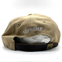 SUPREME シュプリーム 16AW Chenille S Logo 6-panel cap S ロゴ 6パネル キャップ ベージュ 福生店