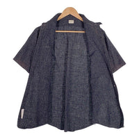 FREEWHEELERS フリーホイラーズ シャンブレー ワークシャツ 半袖 チンストラップ プリント Size 16 福生店