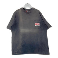 Marlboro マルボロ UNLIMITED TRAIN アンリミテッド トレイン USA製 マルボロタグ ポケット付きTシャツ フェードブラック sizeF 瑞穂店