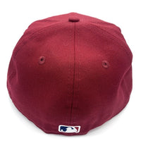 NEW ERA ニューエラ THE CAP ザ キャップ 別注 59FIFTY Chain Stitch SSNL New York Yankees ニューヨーク ヤンキース ベースボールキャップ 刺繡ロゴ レッド Size 7 5/8 (60.6cm) 福生店