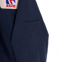 CINTAS シンタス リブ ワークジャケット キルティングライナー ネイビー ワッペン Size M-R 福生店