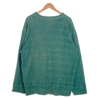 90's STUSSY ステューシー パイル地 Vネックトレーナー グリーン Size M 福生店