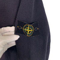 STONE ISLAND ストーンアイランド コットン クルーネックトレーナー ネイビー Size M 福生店