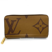 LOUIS VUITTON ルイ ヴィトン モノグラム・ジャイアント ジッピーウォレット リバース ラウンドファスナー 長財布 ブラウン M69353 福生店
