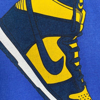 NIKE ナイキ 肩掛けDUNK プリントTシャツ ブルー 275091-493 Size L 福生店