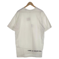 SUPREME シュプリーム 18AW COMME des GARCONS SHIRTS コムデギャルソンシャツ Split Box Logo Tee スプリットボックスロゴ Tシャツ ホワイト Size XL 福生店