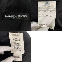 DOLCE&GABBANA ドルチェアンドガッバーナ シルク ウール ベスト チャコールグレー G7092T Size 48 福生店