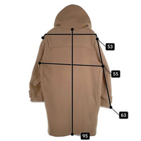 Burberry's バーバリー ウール ダッフルコート ベージュ イングランド製 裏ノバチェック Size L 相当 福生店