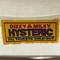 HYSTERIC GLAMOUR ヒステリックグラマー 01221CT03 HYSTERIC BEAR フットボールチームユニフォーム Tシャツ ホワイト sizeF 瑞穂店