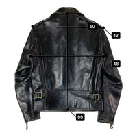 THE FLAT HEAD フラットヘッド WRJ-53A ダブルライダース ジャケット ブラウン size36 瑞穂店