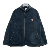 DANTON ダントン 18A-MR-001 ショールカラー フリースジャケット グレー size42 瑞穂店