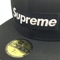 SUPREME シュプリーム 24AW Jerseys Box Logo New Era ジャージーズ ボックスロゴ ニューエラ ベースボールキャップ ブラック Size 7 3/4 (61.5cm) 福生店