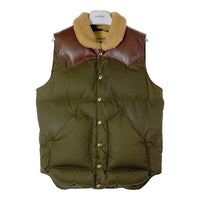 Rocky Mountain Featherbed ロッキーマウンテン フェザーベッド 450-482-69 CHRISTY VEST ダウンベスト カーキ size40 瑞穂店