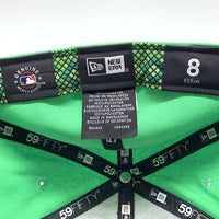 New Era ニューエラ 59FIFTY MLB ロサンゼルス・ドジャース ベースボールキャップ 1988ワールドシリーズワッペン ライムグリーン Size 8 (63.5cm) 福生店