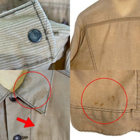 70's Levi's リーバイス Corduroi Jacket コーデュロイジャケット 三角タグ ベージュ 70505-1523 USA製 Size 40 福生店