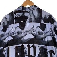 WACKOMARIA ワコマリア TUPAC HAWAIAN SHIRT 2パック ハワイアンシャツ アロハ ブラック ブルー Size XL 福生店