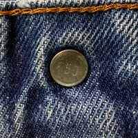 80's Levi's リーバイス 505 ボタン裏650 42TALON ジップ デニムパンツ 505-0217 ライトブルー USA製 Size W35 L32 福生店