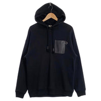 LOEWE ロエベ Anagram Patch Pocket Hoodie アナグラムパッチポケット プルオーバースウェットパーカー ブラック H526Y25X30 Size S 福生店