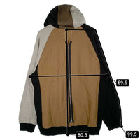 TAKAHIROMIYASITA TheSoloist ソロイスト oversized bondage hoodie オーバーサイズ ボンデージ スウェットパーカー マルチ sbogc.0002 Size 46 福生店