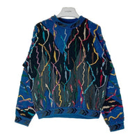 COOGI クージー 3Dニット 立体編み セーター ブルー sizeS 瑞穂店
