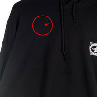 EVISEN SKATEBOARDS エビセンスケートボード KABUTO MATCH HOODIE プリント プルオーバースウェットパーカー ブラック Size L 福生店