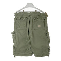 ABERCROMBIE&FITCH アバクロンビー&フィッチ 加工 カーゴ ハーフパンツ カーキ sizeW33 瑞穂店