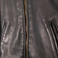 VANSON バンソン B レザー シングルライダースジャケット ブラック ライナー付 TALON Size 36 福生店