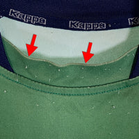 00's Kappa カッパ フェイエノールト・ロッテルダム 小野伸二 14 ゲームシャツ グリーン Size M 相当 福生店