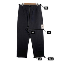 GOD SELECTION XXX ゴッドセレクショントリプルエックス EASY PANTS イージーパンツ ダークグレー レーヨン ポリエステル GX-A24-JK-01 Size L 福生店