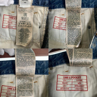 DIESEL ディーゼル 1980 D-EEPER リラックスフィット・ストレートデニムパンツ ジーンズ インディゴ 加工 A17046 Size 30×30 福生店