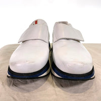 PRADA SPORT プラダスポーツ ベルクロ レザースリッポン スニーカー ホワイト 40 2351 Size 7 (25.5-26cm相当) 福生店