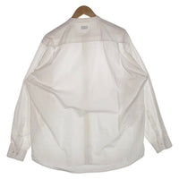 CIOTA シオタ バンドカラー スビンコットン シャツ ホワイト SHLM-102M Size 6 福生店