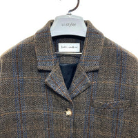 fall-in&co ハンドメイドウールツイードジャケット カーキ size- 瑞穂店