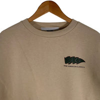 MFC STORE エムエフシーストア MFC$ FLAG22 OVERSIZE CREWNECK クルーネックスウェットトレーナー サンドベージュ Size L 福生店