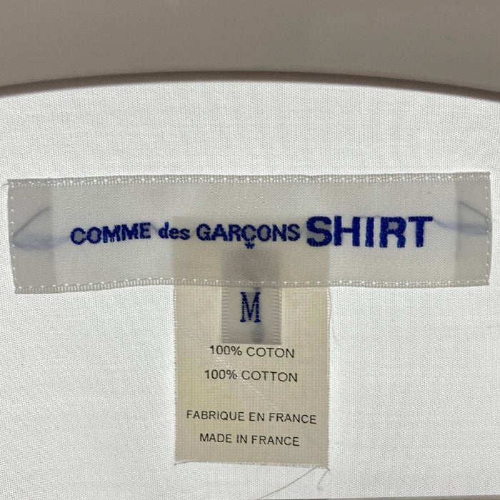 COMME des GARCONS SHIRT コムデギャルソンシャツ W27031 立体パッチワークシャツ ホワイト sizeM 瑞穂店 –  GolRagオンラインショップ