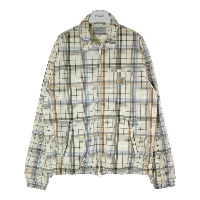Carhartt ベージュ ジップアップジャケットE17 セール】カーハート アウタージャケット ジップアップ（ダウン