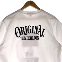 TENDERLOIN テンダーロイン sKetChboOok3 スケッチブック WEST ウエスト T-SHIRT プリントTシャツ ホワイト Size M 福生店