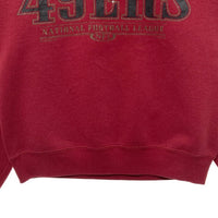 Lee リー 90's USA製 NFL 49ers スウェットトレーナー ボルドー sizeL 瑞穂店