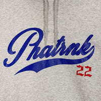 PHATRNK ファットランク OLD SCHOOL SCRIPT LOGO プルオーバー スウェットパーカー オートミール Size L 福生店