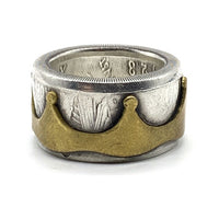 LIBERTY COIN RING コイン リング 銀貨 クラウン Size 20号 福生店